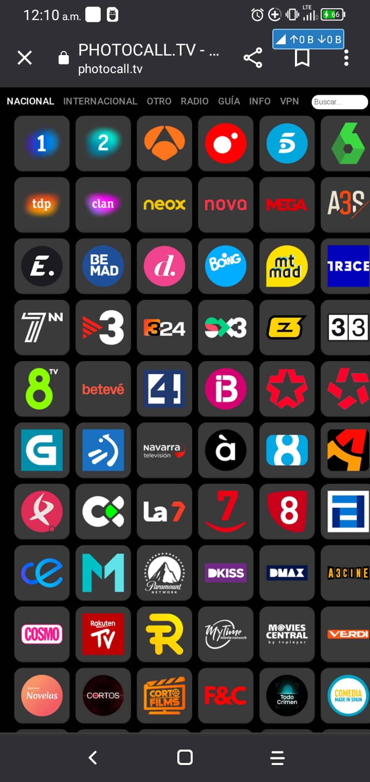lista de programas