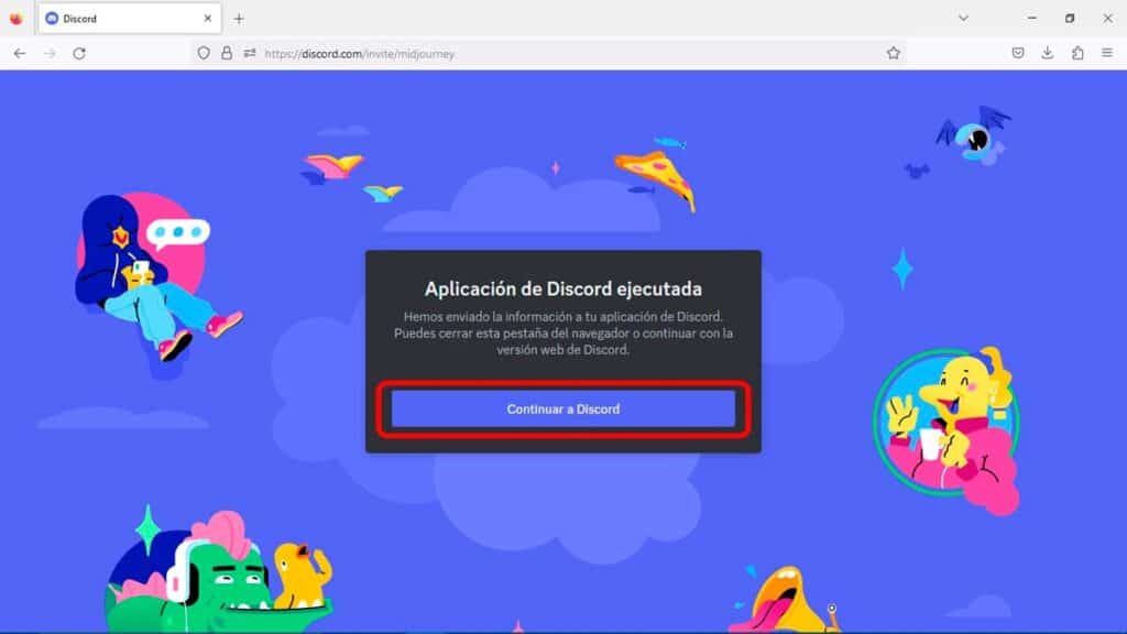 Continuar a Discord