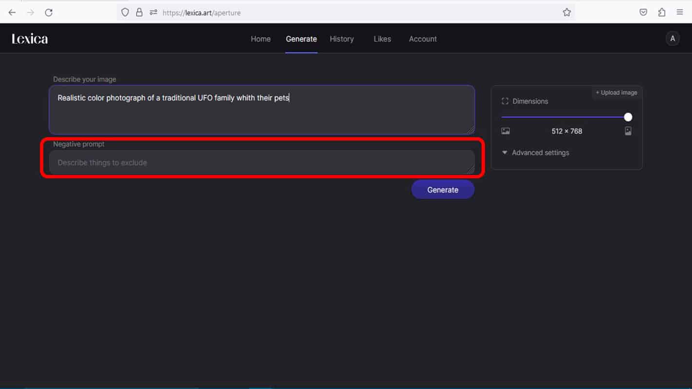 introducir datos en Lexica