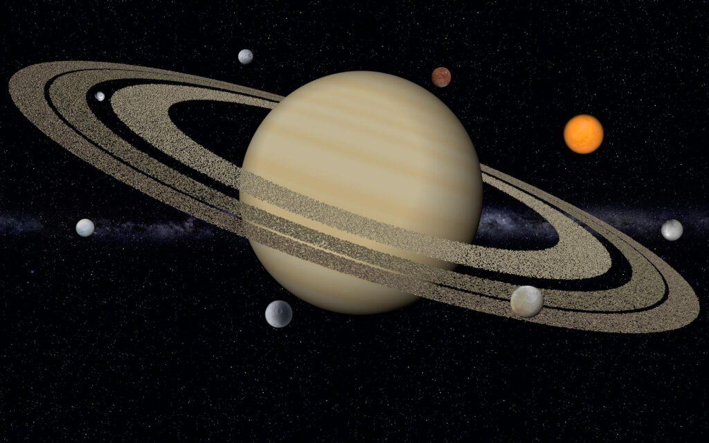 Descubren nuevas lunas en Saturno