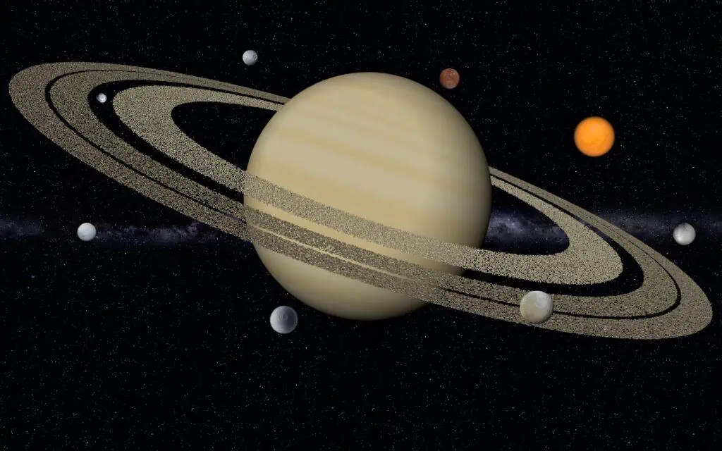Descubren nuevas lunas en Saturno